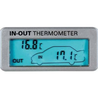 Teploměr IN/OUT, 12V modře podsvícený od 407 Kč - Heureka.cz