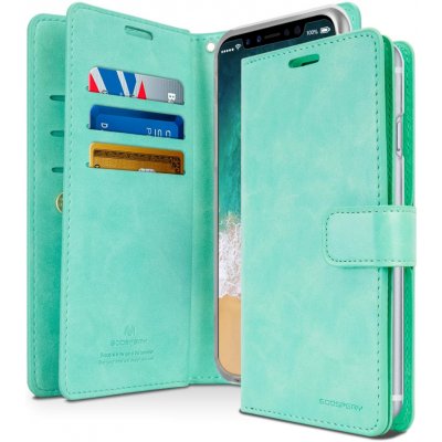 Mercury Knížkové pouzdro na iPhone 12 / 12 Pro - Mercury, Mansoor Diary Mint – Zboží Živě