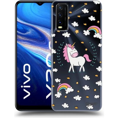 Pouzdro Picasee silikonové Vivo Y20s - Unicorn star heaven čiré – Zbozi.Blesk.cz