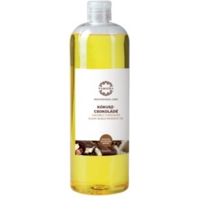 Yamuna Kokos-čokoláda rostlinný masážní olej 1000 ml – Zboží Mobilmania