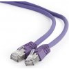 síťový kabel Gembird ETH0521TC patch c5e UTP, 2m, fialový