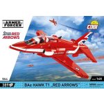 Cobi 5844 Armed Forces BAe Hawk T1 Red arrows, 1:48, 389 k – Zboží Dáma