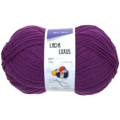 Vlnap příze Lada Luxus_53155 fialová