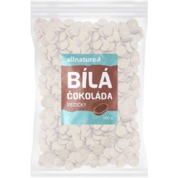 Allnature Bílá čokoláda pecičky 500 g