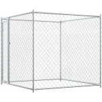 vidaXL Venkovní psí kotec 193 x 193 x 185 cm – Sleviste.cz