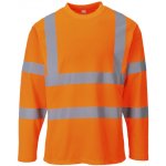 Portwest tričko S278 Hi-Vis dlouhý rukáv reflexní oranžová 2XL – Zboží Dáma