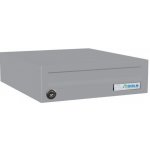 Poštovní schránka B-019 - na stěnu - lakovaná - RAL 7040 MAT. - ŠEDÁ – Hledejceny.cz