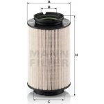 MANN FILTER Palivový filtr PU 936/2 x | Zboží Auto