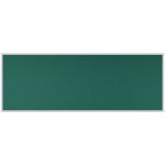 VMS VISION Stolový paraván EKONOMIK ekoTAB ostrý roh 180 x 65 cm zelený – Sleviste.cz