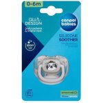 Canpol Babies symetrický silikon dudlík svítící Exotic Lenochod šedá – Zboží Mobilmania