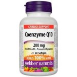 Webber Naturals Koenzym Q10 200 mg 60 kapslí – Hledejceny.cz