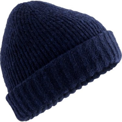 Beechfield Čepice B 389 Stonefell pletená COT530389adx99-navy marl UNI Melír navy – Hledejceny.cz