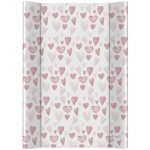 Ceba Baby Podložka 2-hranná s pevnou deskou Ultra Light Lots of Love 50 x 70 – Zboží Dáma
