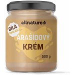 Allnature Arašídový krém s bílou čokoládou 500 g – Zbozi.Blesk.cz