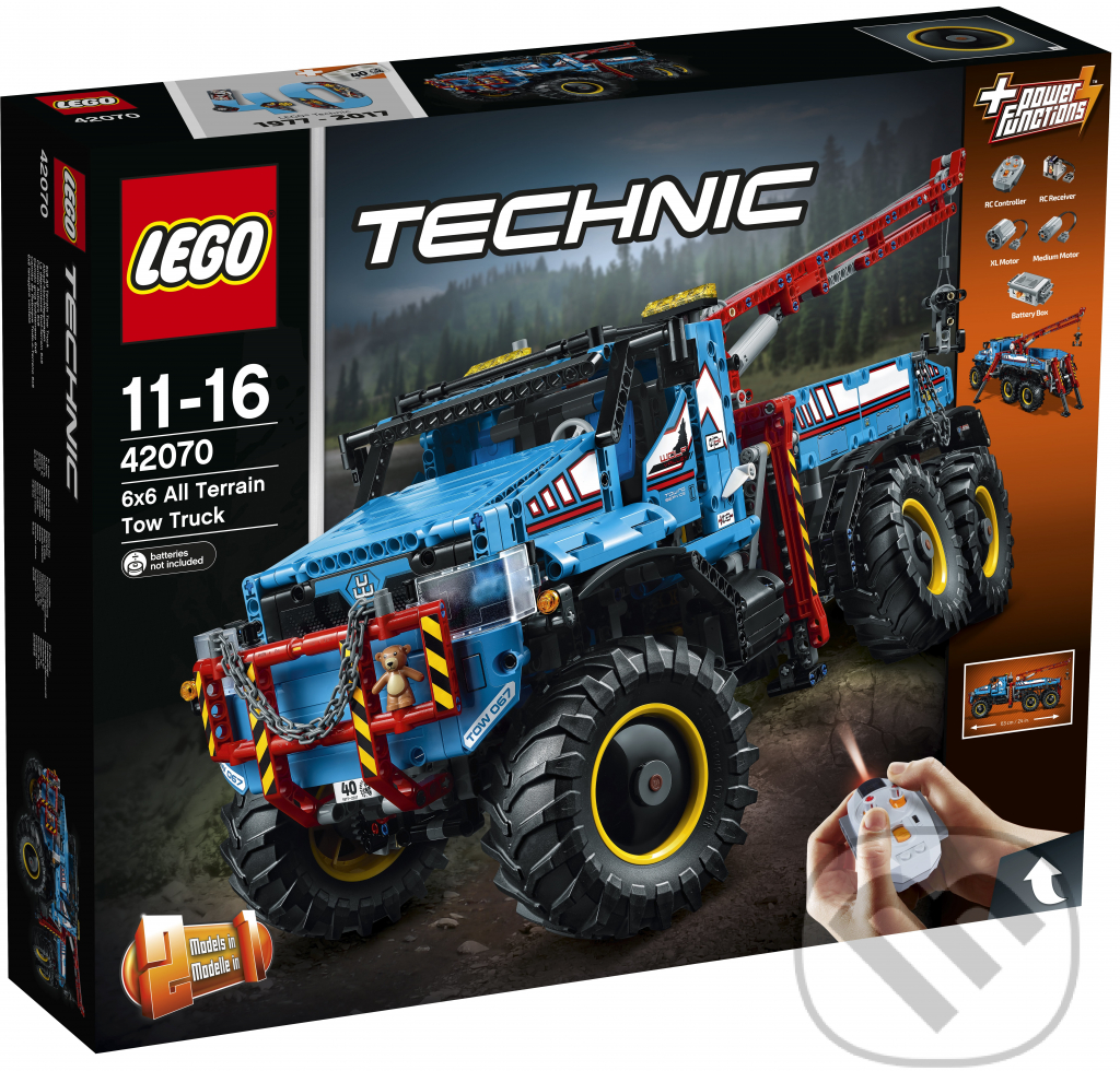 LEGO® Technic 42070 Terénní odtahový vůz 6x6 od 8 099 Kč - Heureka.cz