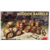 Model Miniart Accessories Botti Barili Di Legno Wooden Barrels 1:35