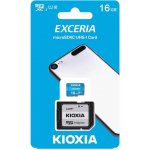 Kioxia Exceria microSDHC 16 GB LMEX1L016GG2 – Zboží Mobilmania