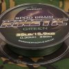 Rybářské lanko Gardner šňůra Kinetic Spod Braid 250m 0,30mm 35lb