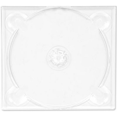 Obal na CD COVER IT slim plastový 5,2 mm Obal na CD, slim, šířka 5,2 mm, čirý, jewel + tray, plastový 27019 – Zboží Mobilmania