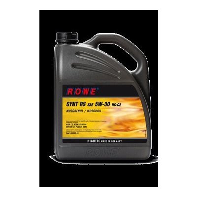 Rowe Hightec Synth RS 5W-30 HC-C1 5 l od 1 022 Kč - Heureka.cz