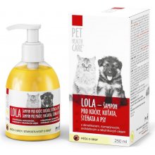 Pet health care LOLA šampon pro kočky koťata štěňata a psy 250 ml
