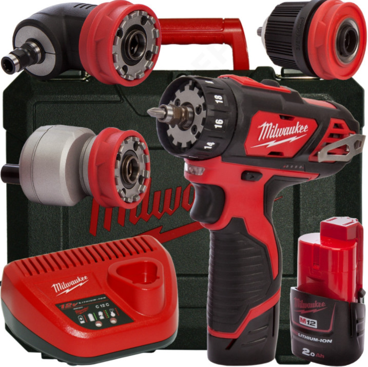 Milwaukee M12BDDXKIT 202C 4933447836 od 7 590 Kč - Heureka.cz