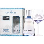 Gin Mare 42,7% 0,7 l (dárkové balení 1 sklenice) – Zboží Dáma
