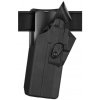 Pouzdra na zbraně Safariland opaskové 7360RDS 7TS ALS/SLS Glock 17 GEN 1 5 S X300U TLR 1HL A kolimátorem pravostranné černé