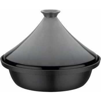 GSW Litinový hrnec na dušení / Pekáč 30 x 7,5 cm šedá litinová ocel Tajine