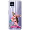 Pouzdro a kryt na mobilní telefon Realme Pouzdro iSaprio - Kissing Mom - Brunette and Girl - Realme 8i