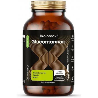BrainMax Glucomannan 120 kapslí – Hledejceny.cz