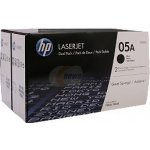 HP 05A originální tonerová kazeta dvojbalení černé CE505D – Hledejceny.cz
