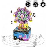 Robotime 3D skládačka hrací skříňky Malý kolotoč AM402 69 ks – Hledejceny.cz