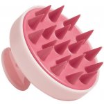 Mohani Hair Scalp Massager and Shampoo Brush Pink kartáč na mytí vlasů a masáž pokožky hlavy – Sleviste.cz