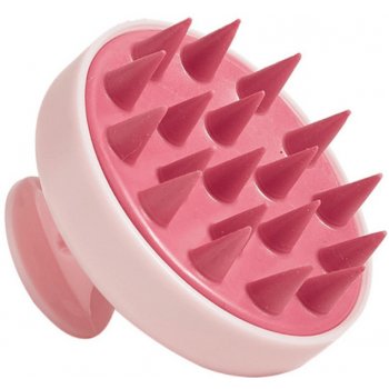 Mohani Hair Scalp Massager and Shampoo Brush Pink kartáč na mytí vlasů a masáž pokožky hlavy