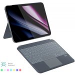 Epico klávesnice s pouzdrem Apple iPad iPad 11 2018 2020 2021 2022 iPad Air 10 9 10 9 M1 Qwerty šedá 57811101300009 – Zboží Živě