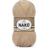 Příze Nako Calico Barva: hnědá světlá - 974
