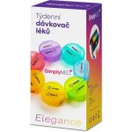 SimplyMed Dávkovač léků týdenní Elegance – Zboží Mobilmania