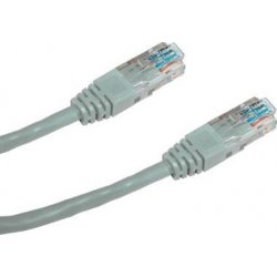 Datacom 50271407 Křížený UTP patch, Cat5e, 10m šedý