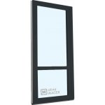 Kömmerling balkonové dveře 70 AD s příčkou OS pravé antracit/bílá 90 x 240 cm jednostranná klika + madýlko + PVC rám – Zboží Mobilmania