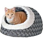 Trixie Kaline plyšová kukaň šedá krémová 35 x 26 x 41 cm – Zboží Mobilmania