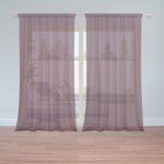 Sablio Záclony Červeno fialová: 2ks 150x250cm – Hledejceny.cz