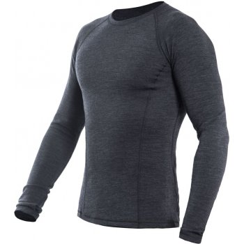 Sensor Merino Bold pánské triko s dlouhým rukávem anthracite grey