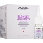 Goldwell Dualsenses Blondes & Highlights sérum na vlasy pro blond a melírované vlasy Color Lock Serum – Color Protection 12x18 ml – Hledejceny.cz