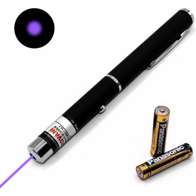 Laserové ukazovátko modré fialové 50 mW – Zboží Dáma