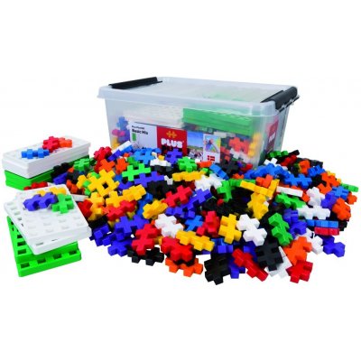Plus Plus BIG Basic box - 400 ks + 10 podložek – Hledejceny.cz