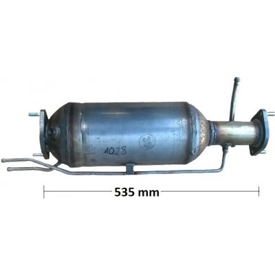 JMJ filtr pevných částic (DPF) 1683846 kovový