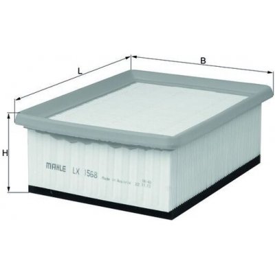 Vzduchový filtr MAHLE LX 1568 – Hledejceny.cz
