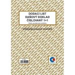 Baloušek Tisk PT142 Dodací list - daňový doklad, A5, samopropisovací, číslovaný – Zboží Mobilmania