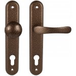 MP KOVÁNÍ KE - LAURA PZ 90 mm klika pravá/koule Antik hnědá – Hledejceny.cz